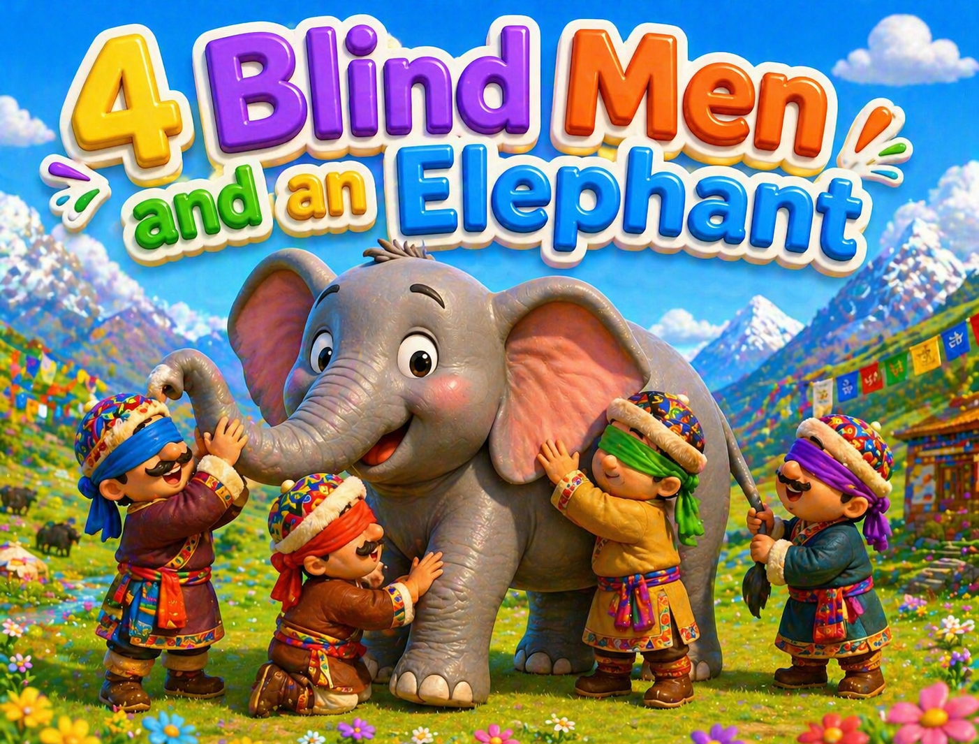 4 Blind Men and an Elephant